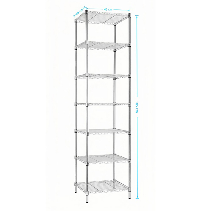 7 Shelving Wire Medium Duty Storage Rack 7 Shelving Wire Medium Duty Storage Rack