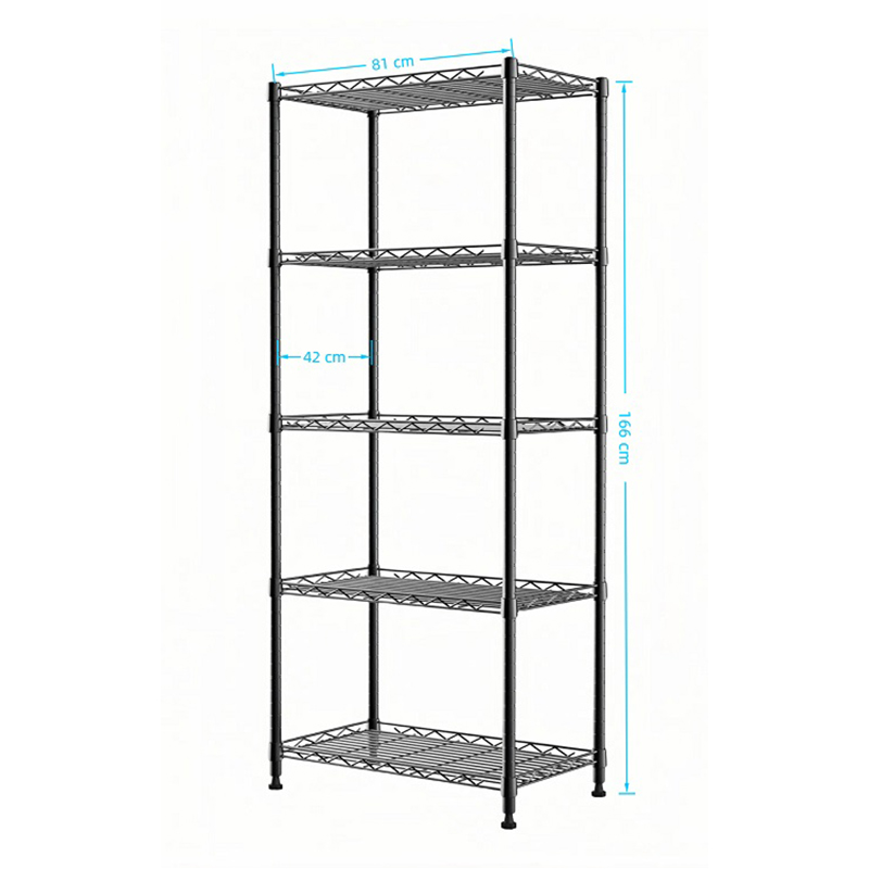 5 Tier Basket Heavy Duty Wire Shelves 5 Tier Basket Heavy Duty Wire Shelves