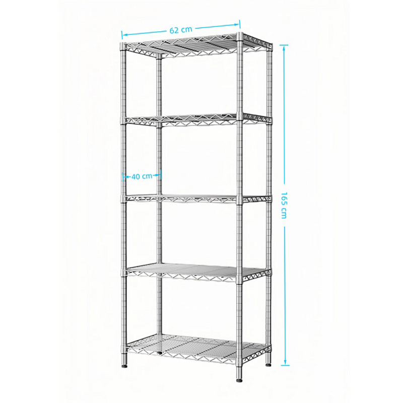 5 Shelving Metal Storage Rack 5 Shelving Metal Storage Rack