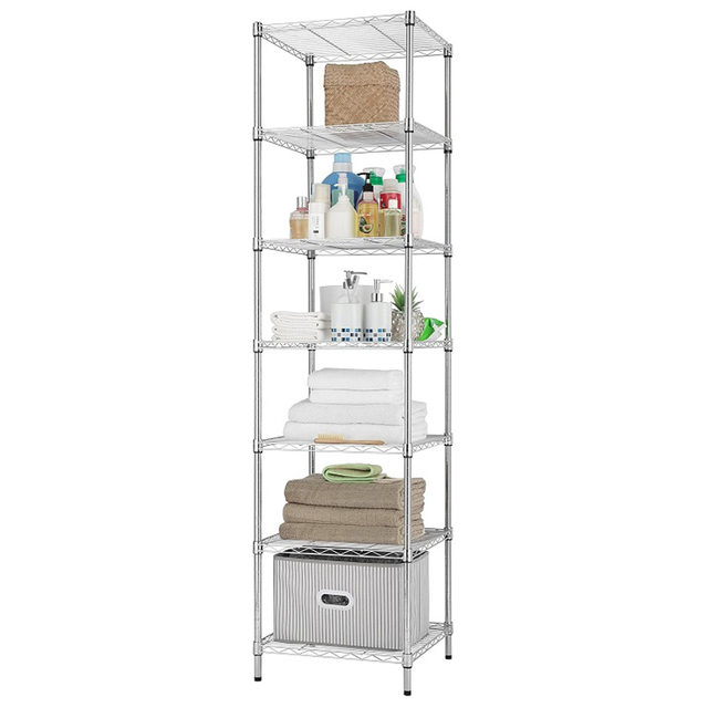7 Shelving Wire Medium Duty Storage Rack