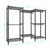 Heavy Duty Wire Shelves Clothes Rack