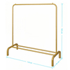 Simple Garment Rack in Gold