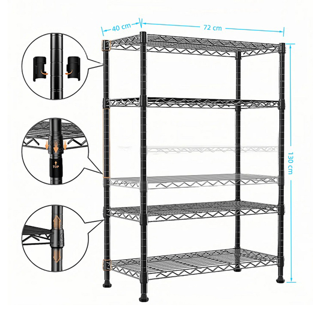 4 Tier Heavy Duty Garage Rack