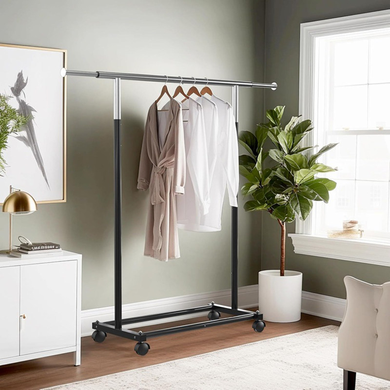 Garment Rack Extendable Discount Clothes Rack with Extendable Rod, Portable Clothes Hanger ...