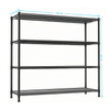 4 Tier Heavy Duty Storage Shelves