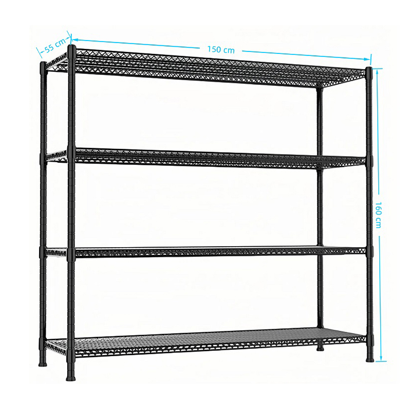 4 Tier Heavy Duty Storage Shelves