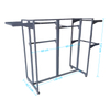 Heavy Duty Slotted Garment Stand