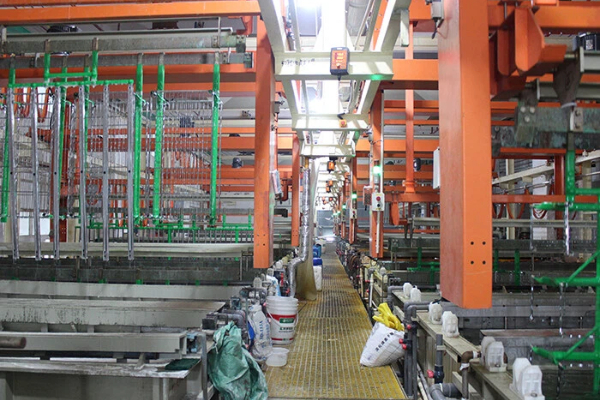 Chrome plating workshop