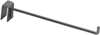 Chromed Straight Square Tube Display Hook