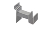 Heavy Duty Slatwall Square Tube Hook 