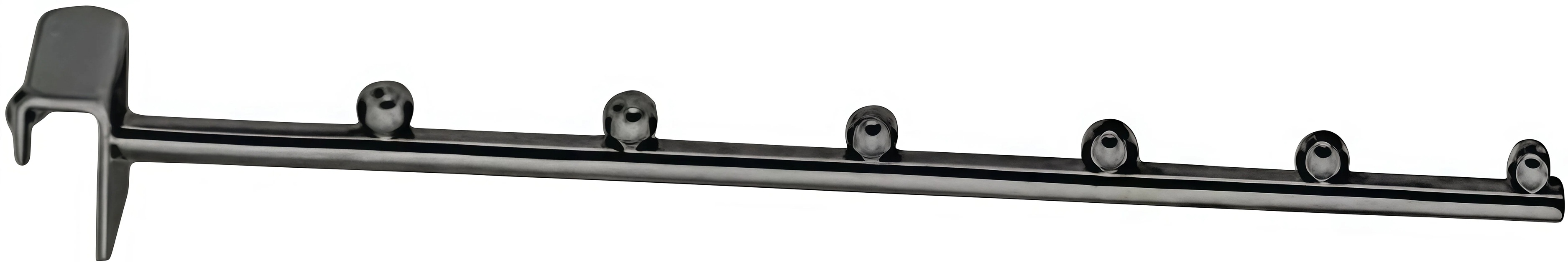 Straight Square Tube Display Hook 