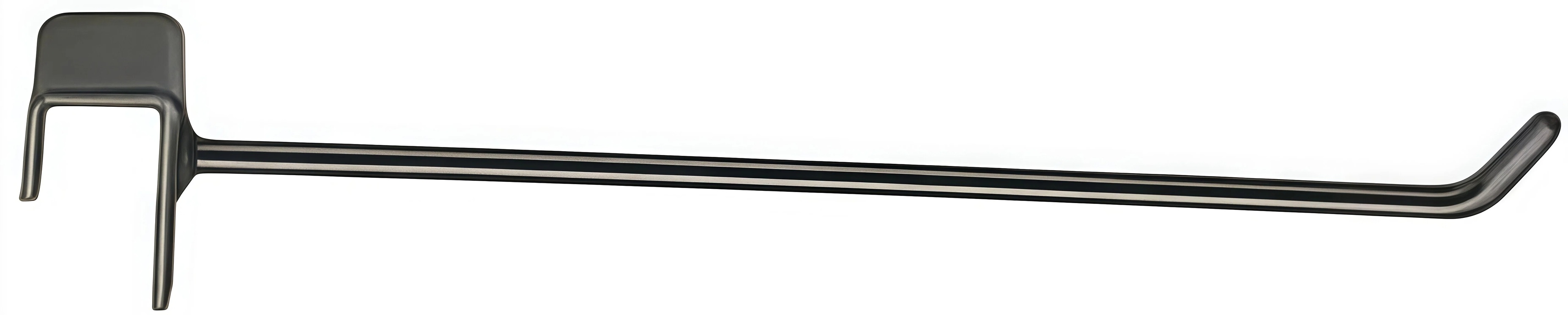 Chromed Straight Square Tube Hook