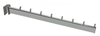 Square Tube Display Hook with Pins