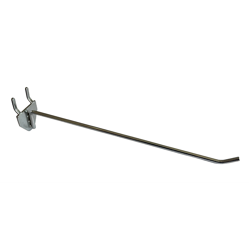 Zinc-Plated Straight Pegboard Hook