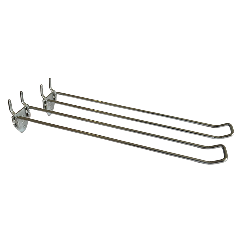 Double Straight Pegboard Hook 