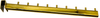 Gold Heavy duty Square Tube Display Hook