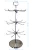 Retail Display Stand 3 Tier Rotating Rack