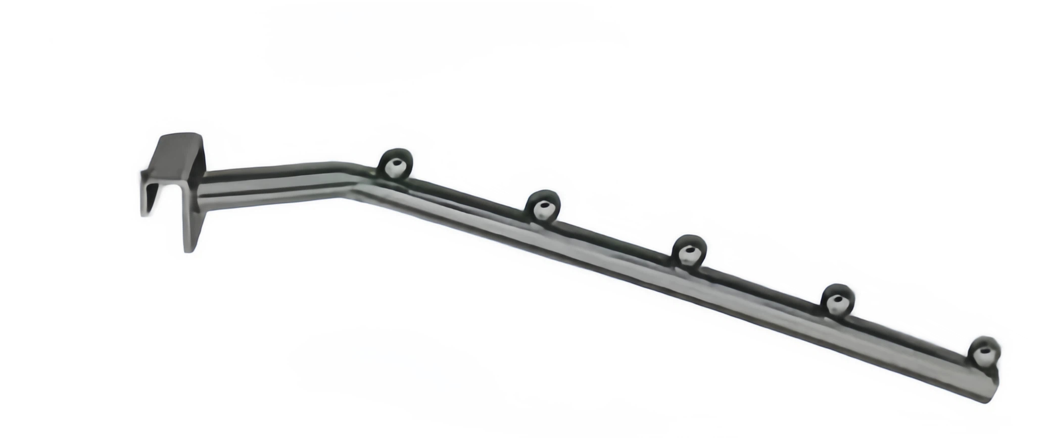 Sloping Square Tube Hook with Balls