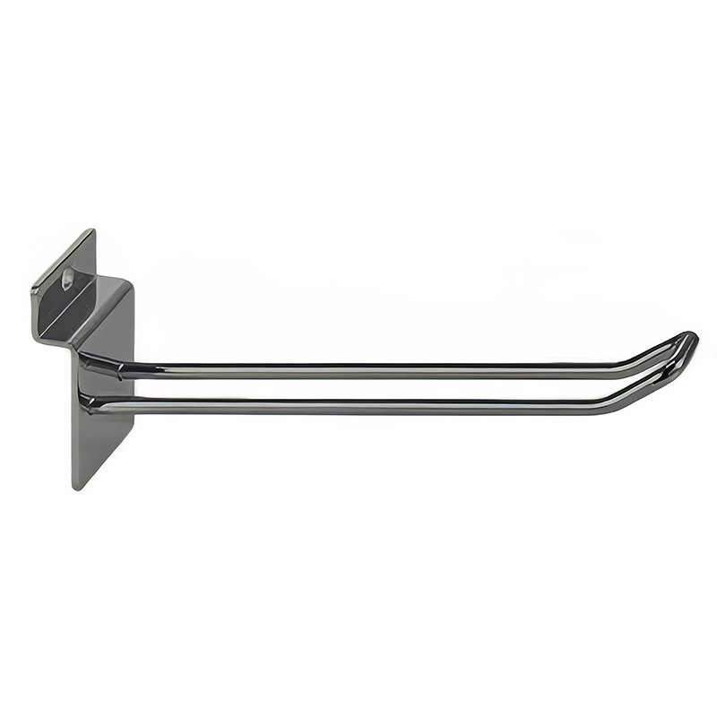 Double Straight Slatwall Hook