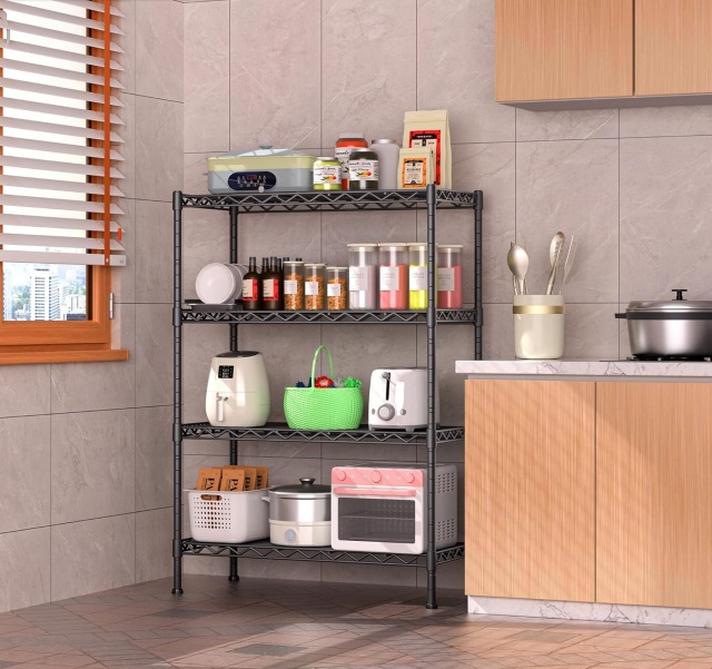 4-Wire Shelving Metal Storage Rack