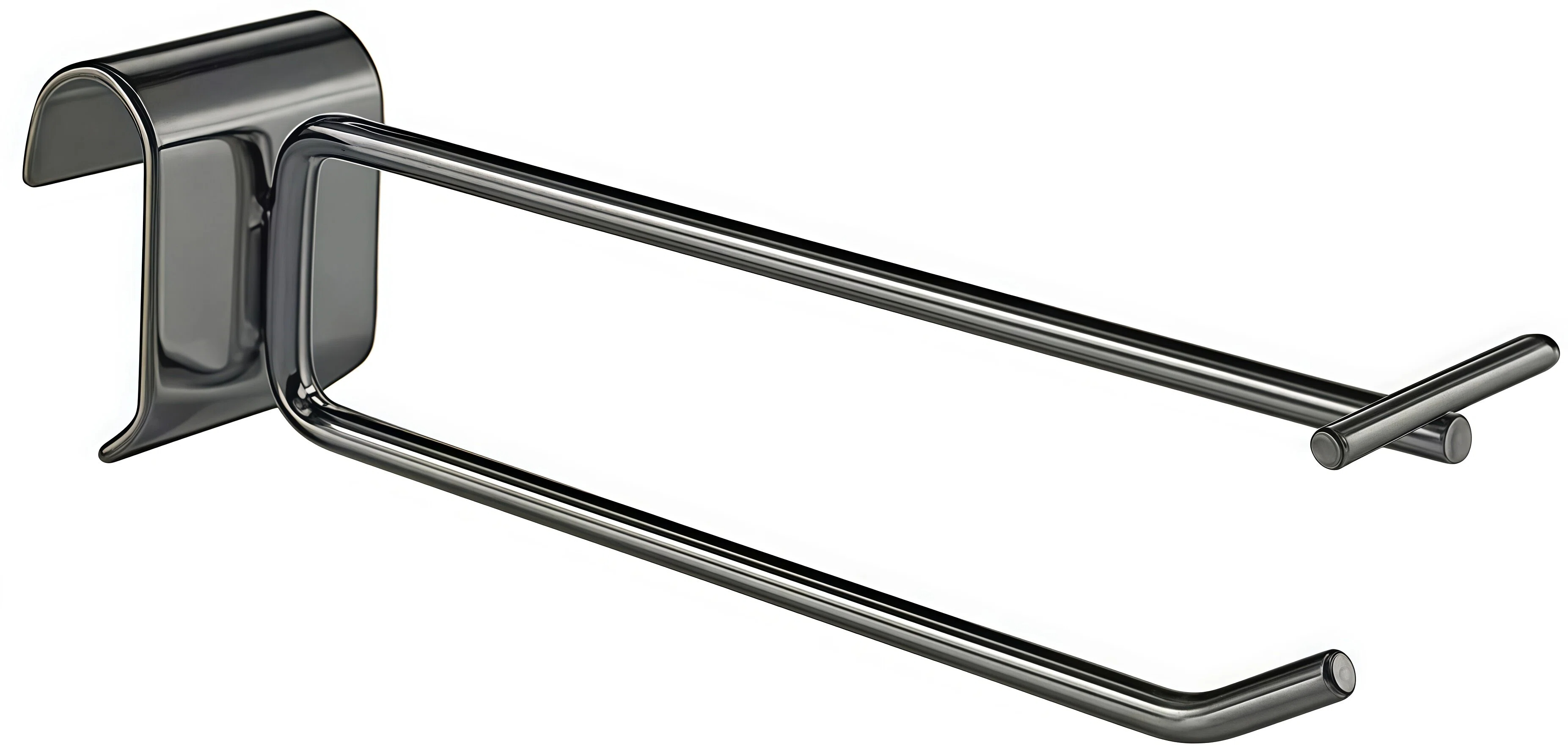 Oval Tube Hook with Price Tag Holder