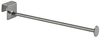 Chromed Square Tube Hook with End Cap